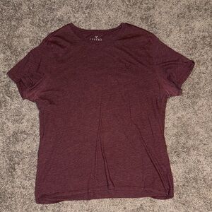 American Eagle Outfitters Burgundy Legend Tee